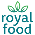 Royal Food Import Corp. Footer logo.